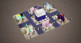 Gemeinschaftsstand - Illustration